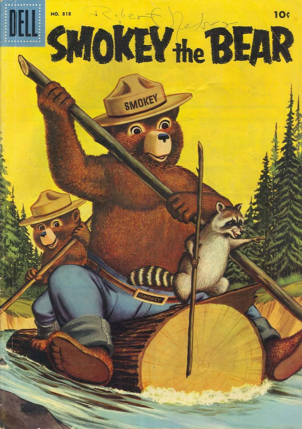 Comic Book Cover For 0818 - Smokey Bear