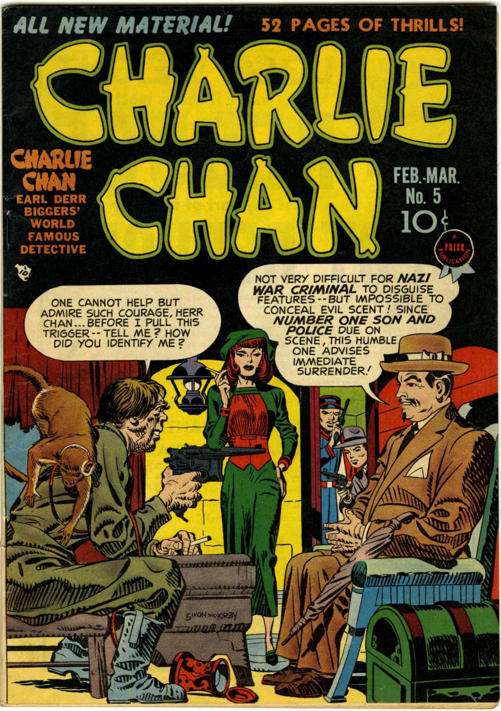 Comic Book Cover For Charlie Chan 5