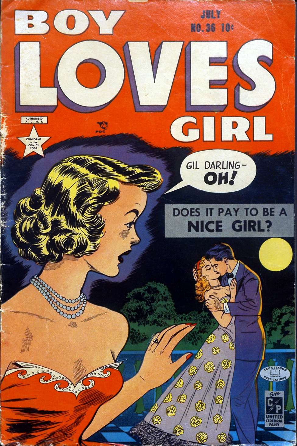 Comic Book Cover For Boy Loves Girl 36
