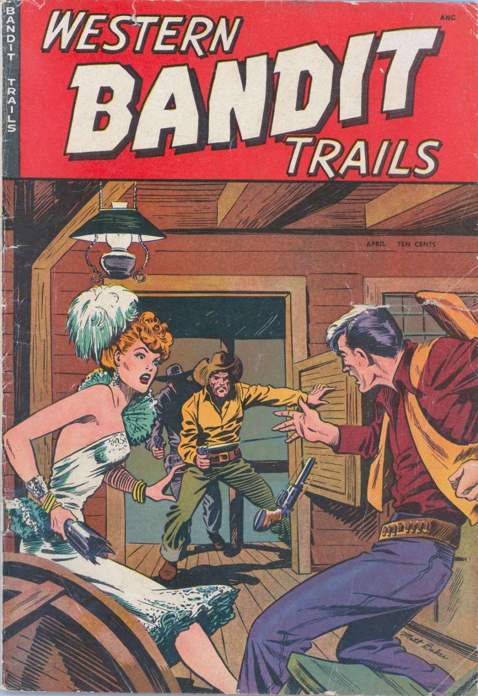 Comic Book Cover For Western Bandit Trails 2