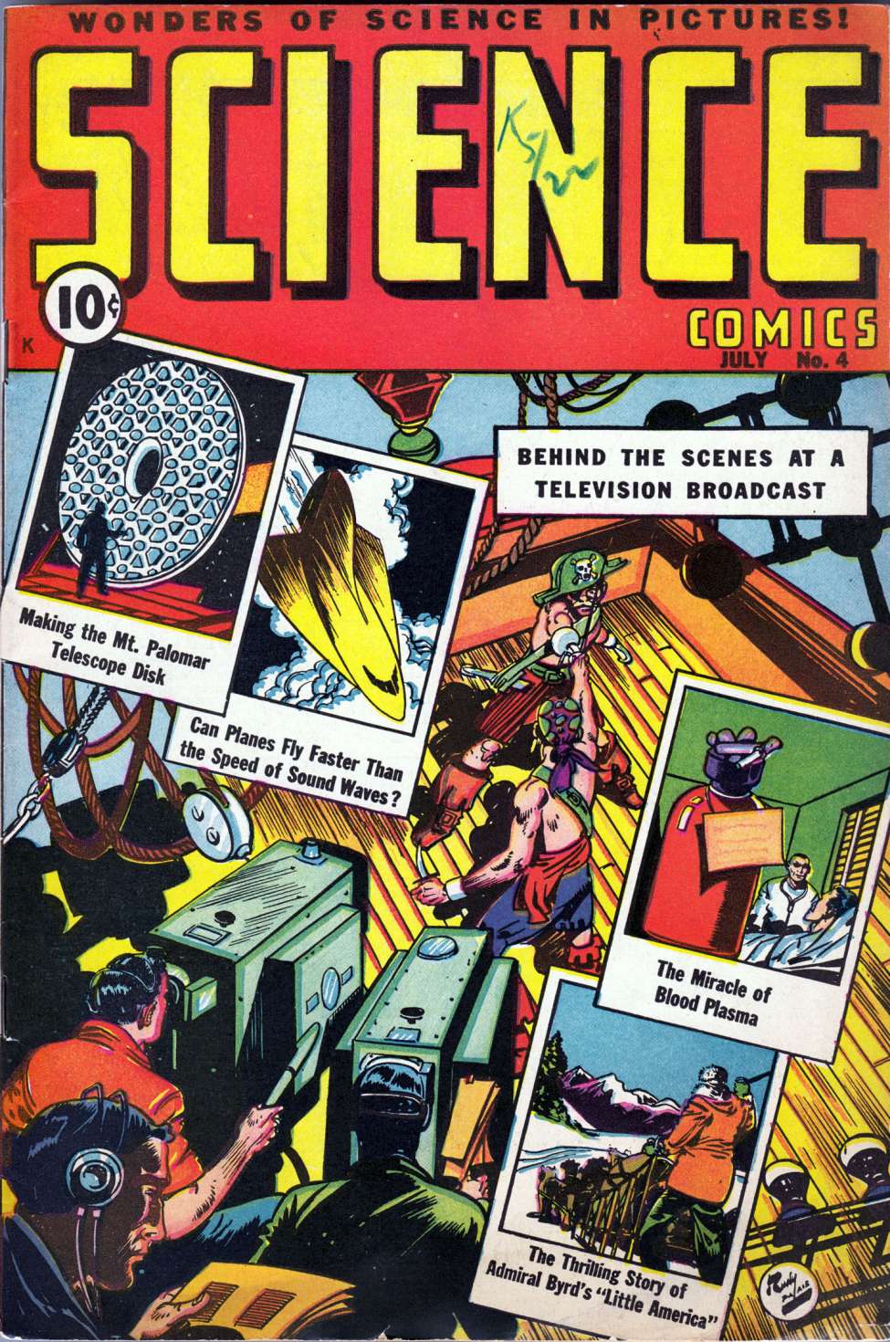 Book Cover For Science Comics 4