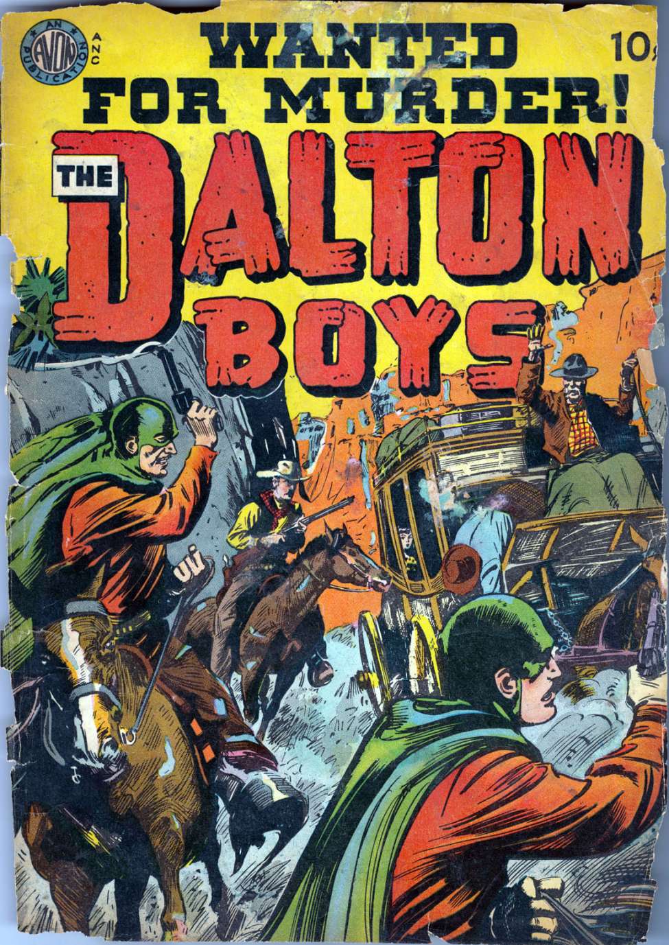Comic Book Cover For The Dalton Boys 1 - Version 1