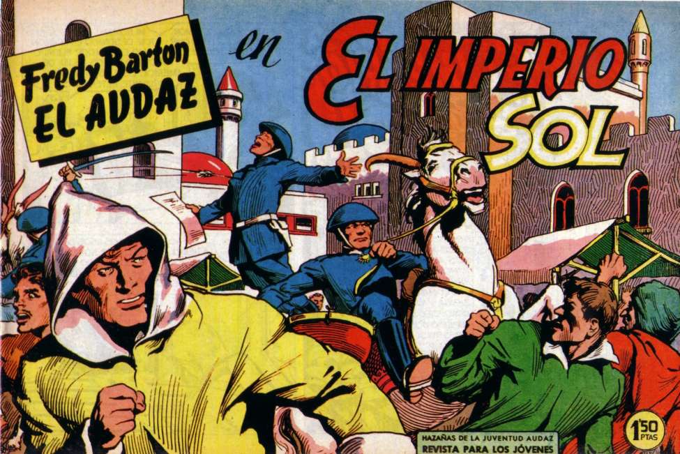 Comic Book Cover For Fredy Barton 11 - El Imperio del Sol