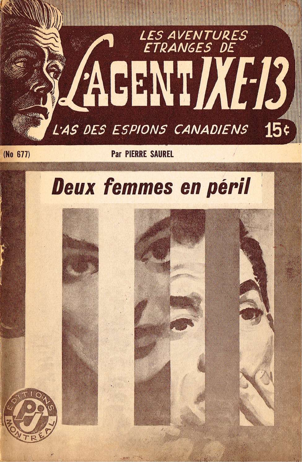 Book Cover For L'Agent IXE-13 v2 677 - Deux femmes en péril