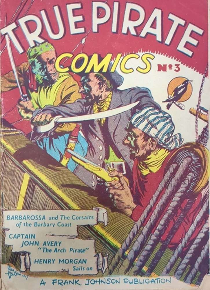 Book Cover For True Pirate Comics 3