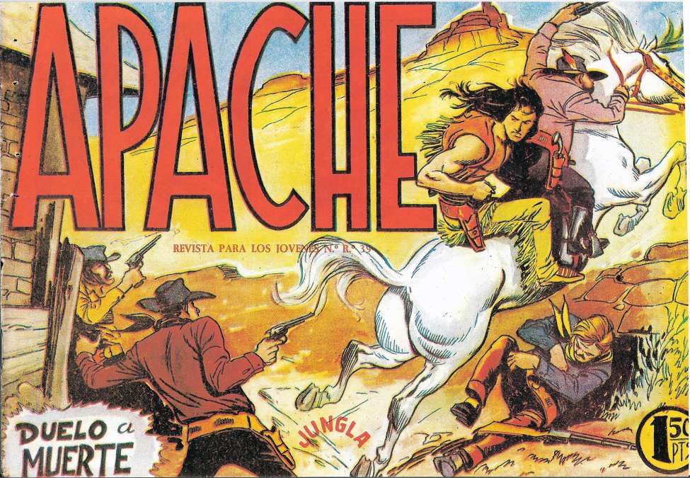 Comic Book Cover For Apache 5 - Duelo a Muerte