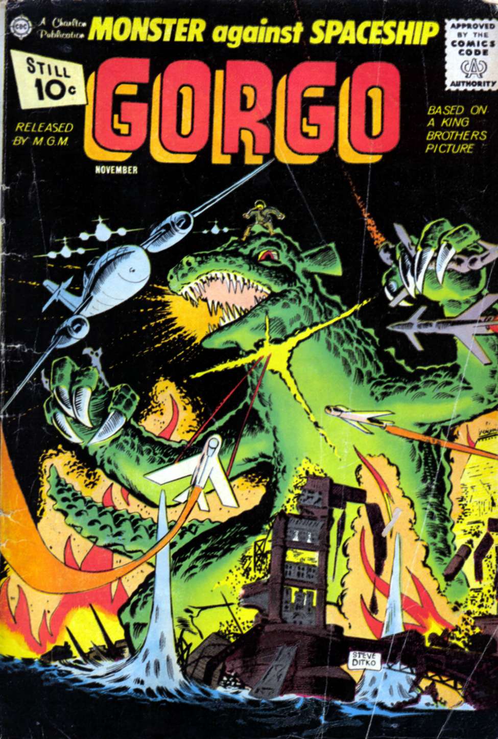 Comic Book Cover For Gorgo 4