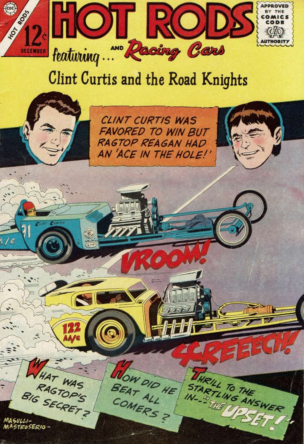 Comic Book Cover For Hot Rods and Racing Cars 77 - Version 1