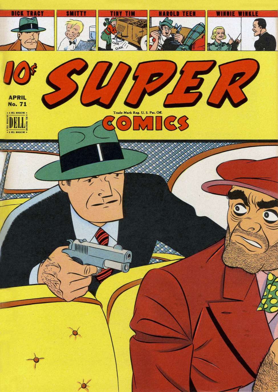 Book Cover For Super Comics 71