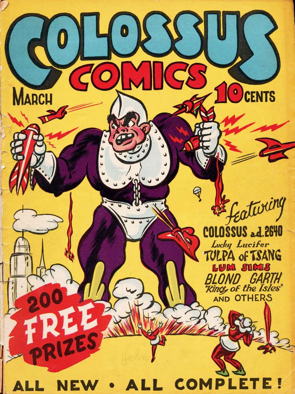 Comic Book Cover For Colossus Comics 1