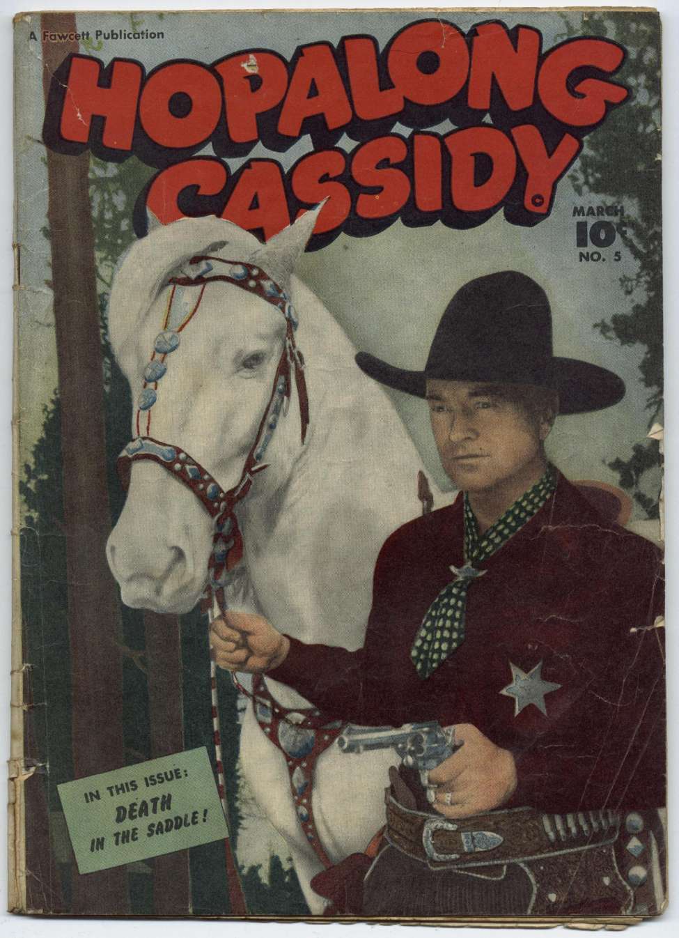Comic Book Cover For Hopalong Cassidy 5 - Version 1
