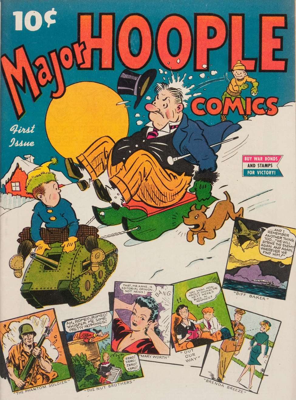 Book Cover For Major Hoople Comics 1