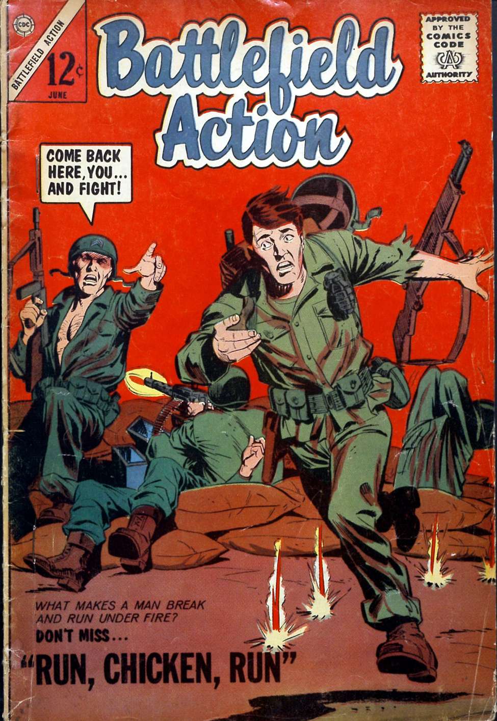Comic Book Cover For Battlefield Action 53
