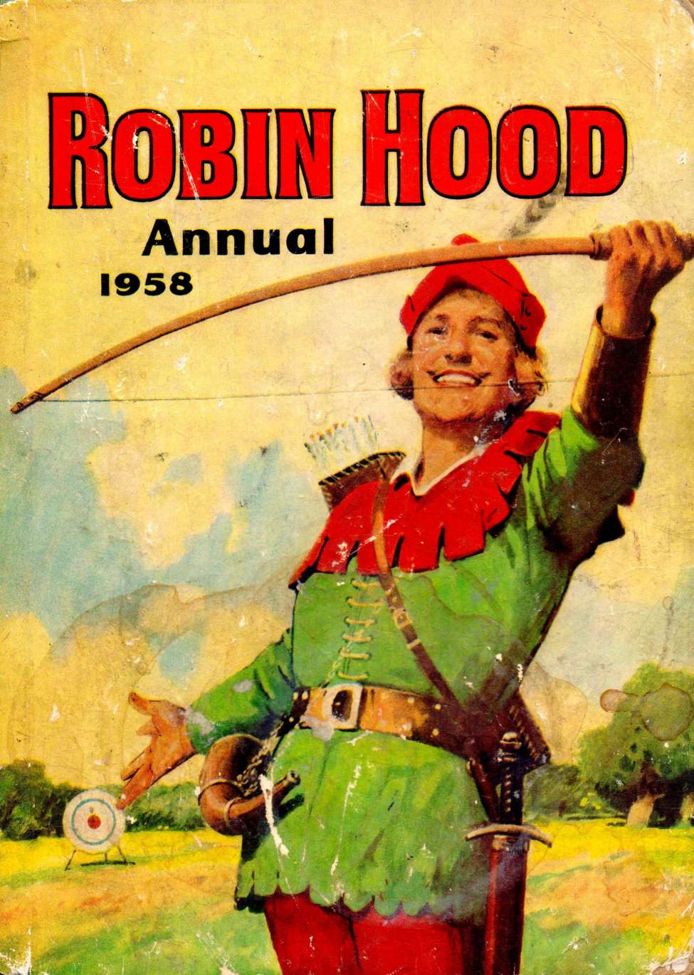 Book Cover For Robin Hood Annual 1958