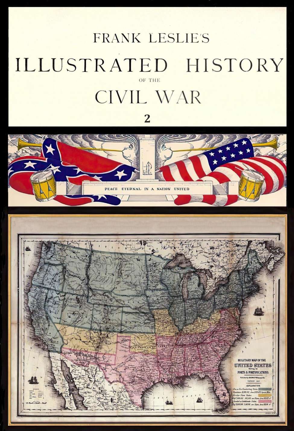 Book Cover For Frank Leslie's Illustrated History of the Civil War 2