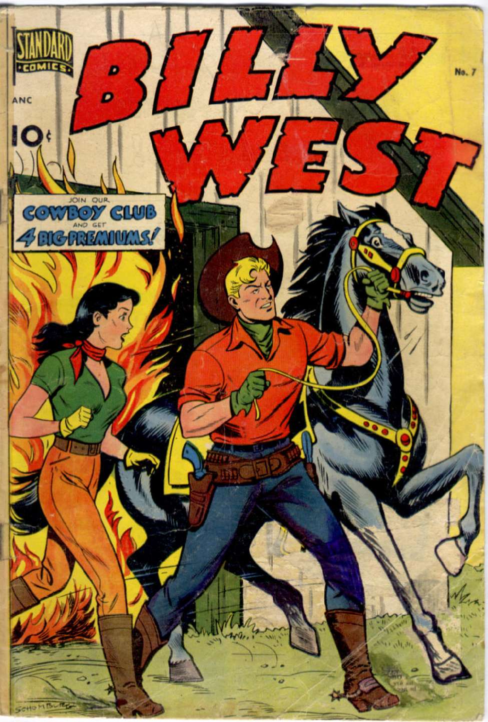 Comic Book Cover For Billy West 7