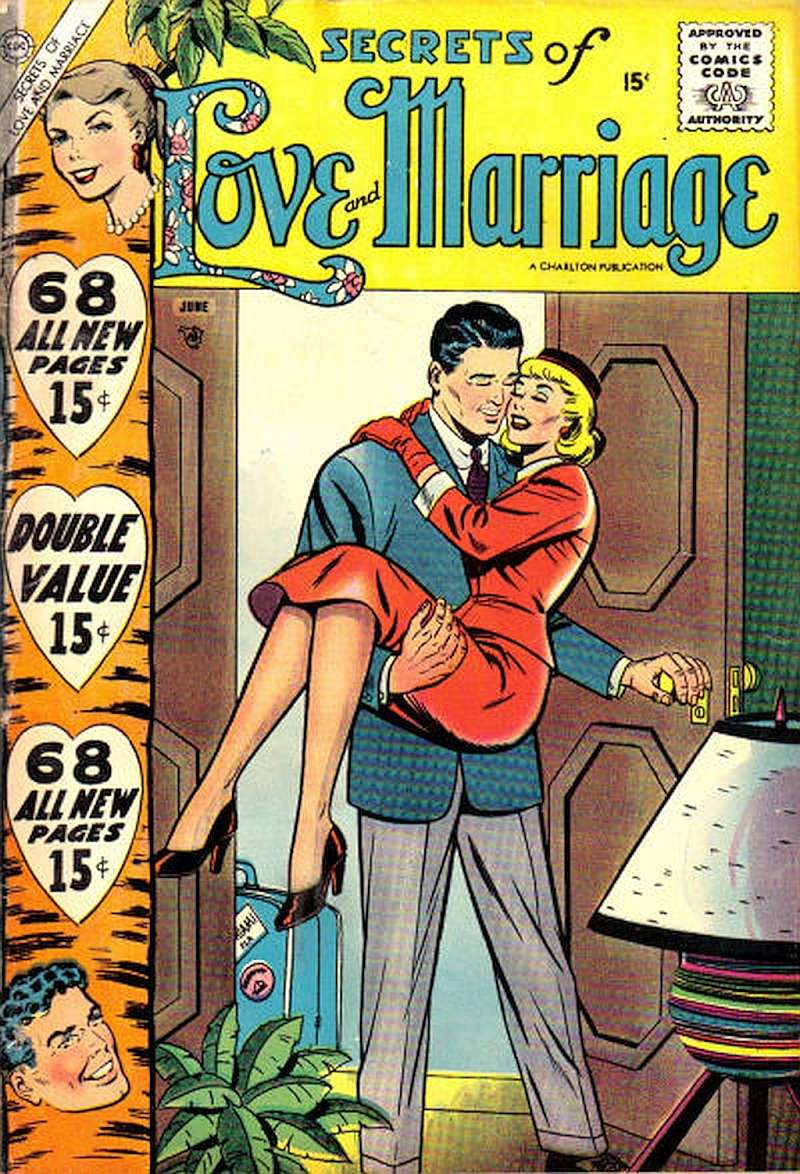 Comic Book Cover For Secrets of Love and Marriage 8
