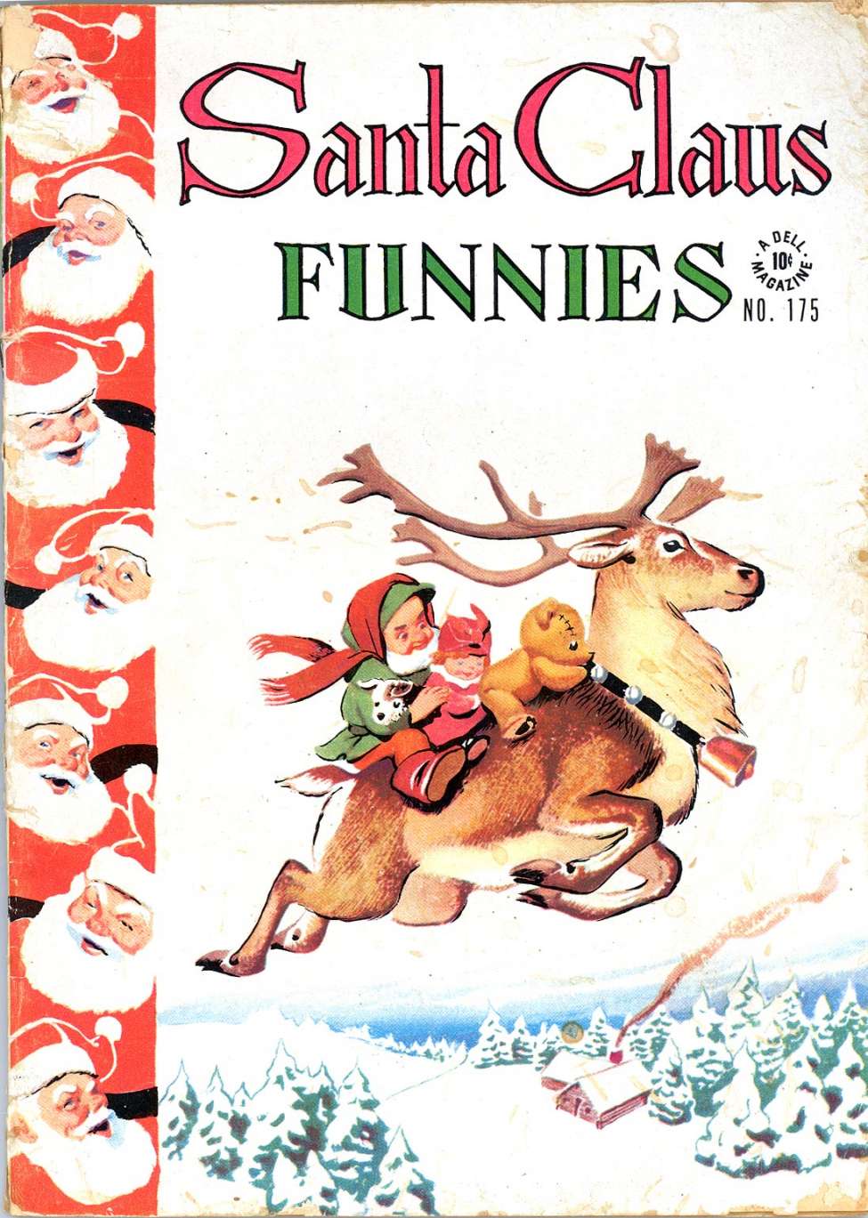 Book Cover For 0175 - Santa Clause Funnies