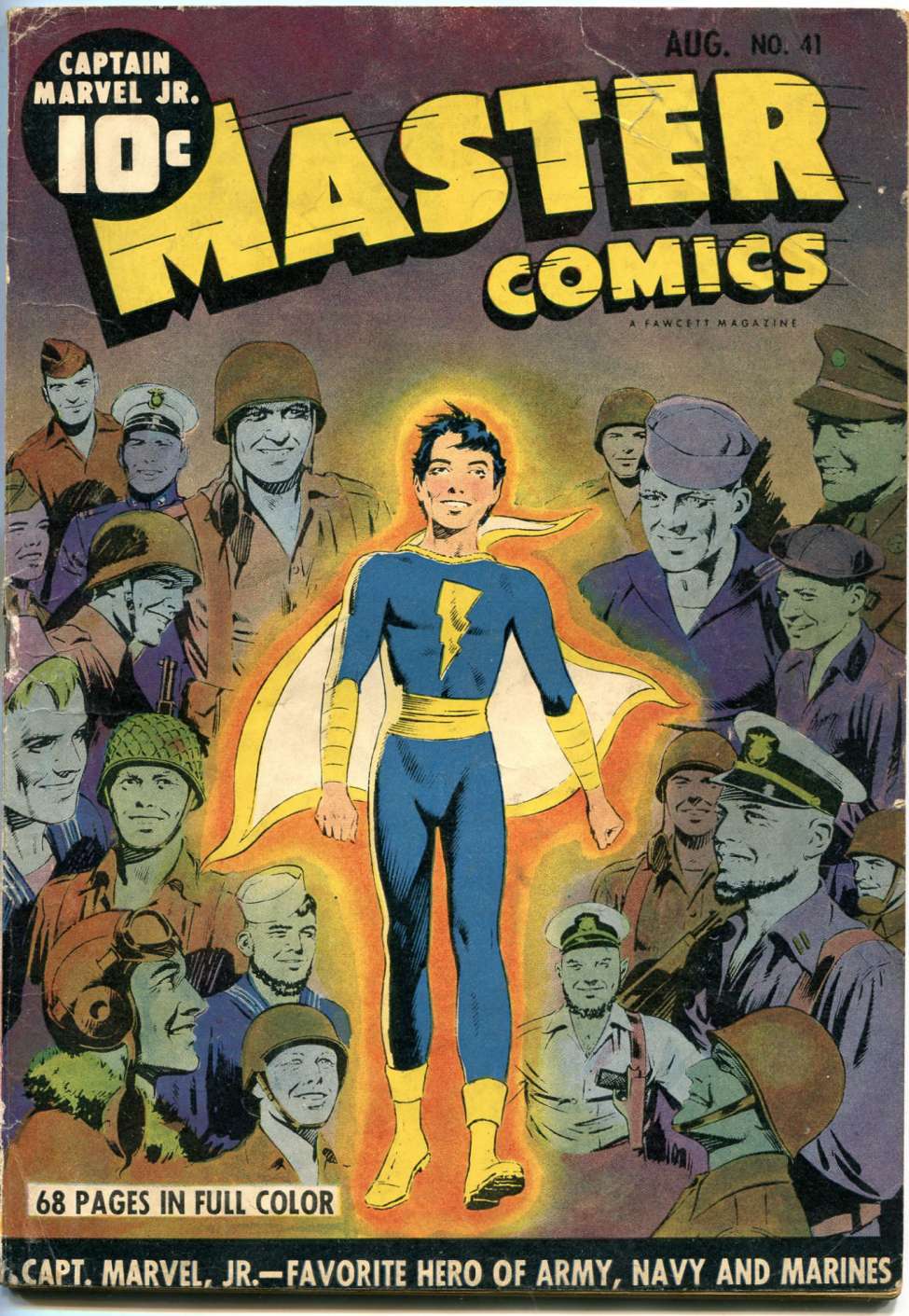 Comic Book Cover For Master Comics 41