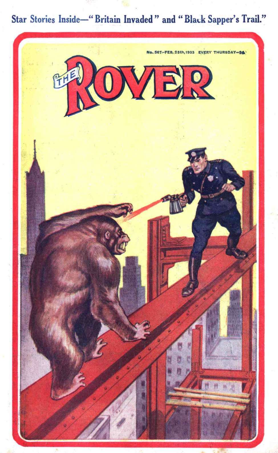 Book Cover For The Rover 567