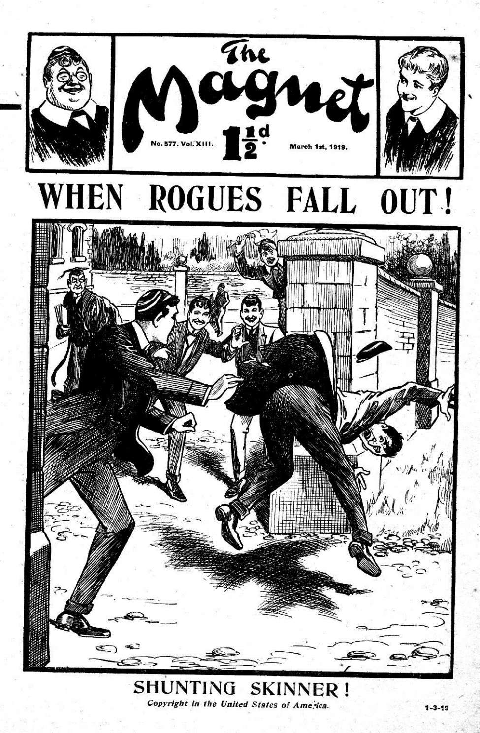 Book Cover For The Magnet 577 - When Rogues Fall Out
