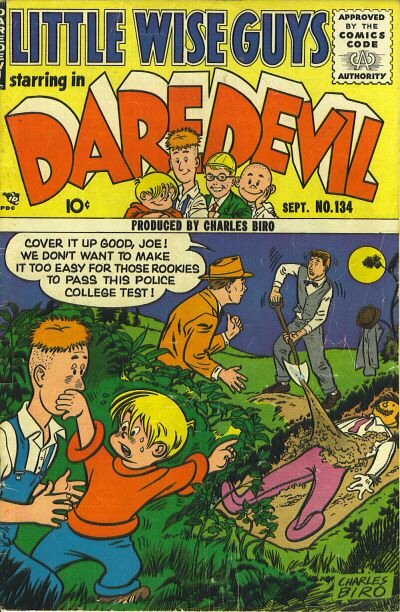 Comic Book Cover For Daredevil Comics 134