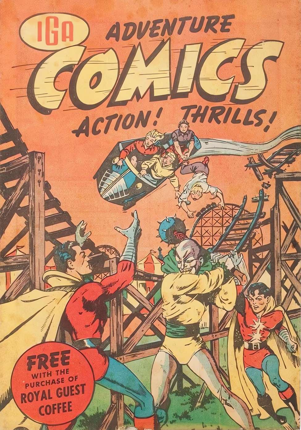 Book Cover For IGA Adventure Comics nn-B (1941)