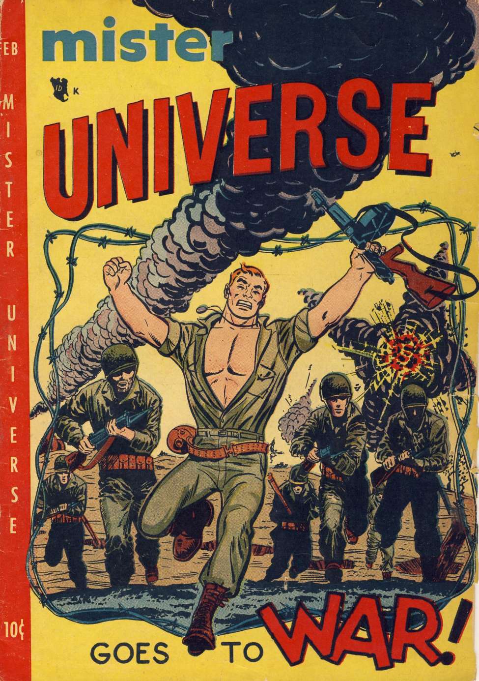 Comic Book Cover For Mister Universe 4