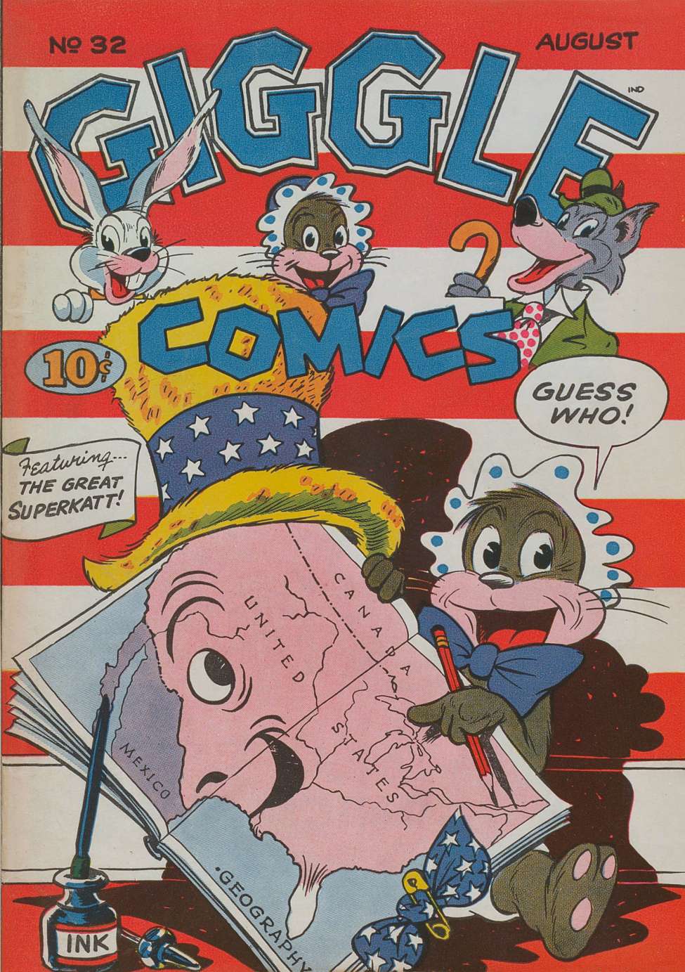 Book Cover For Giggle Comics 32