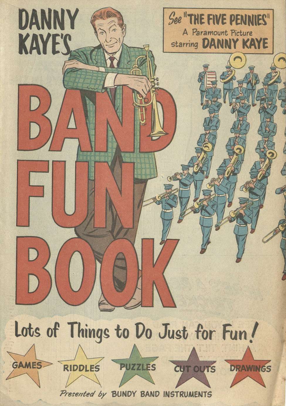 Book Cover For Danny Kaye's Band Fun Book