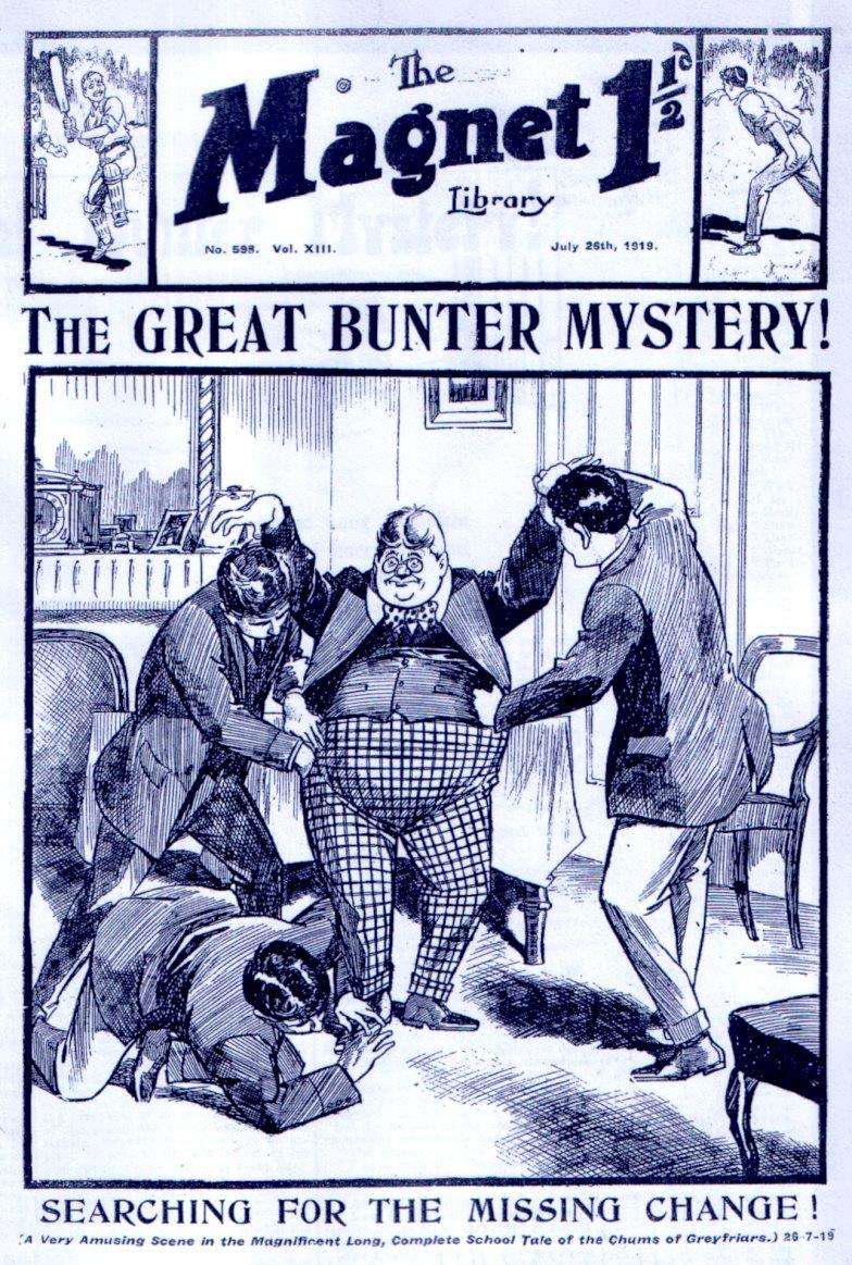 Book Cover For The Magnet 598 - The Great Bunter Mystery