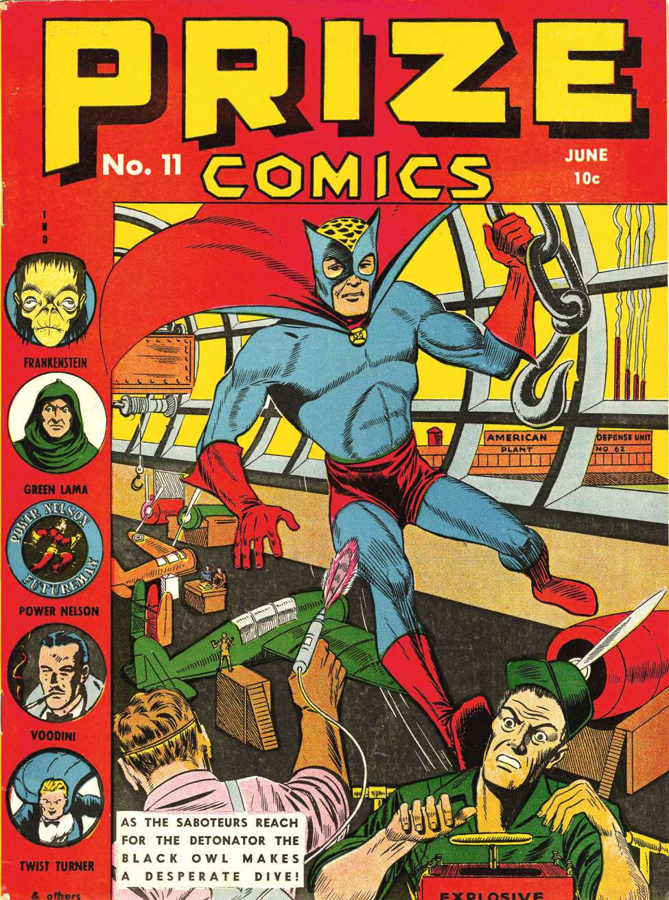 Book Cover For Prize Comics 11 - Version 2