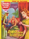 Cover For Schoolgirls' Picture Library 39 - Denise and Her Desert Quest