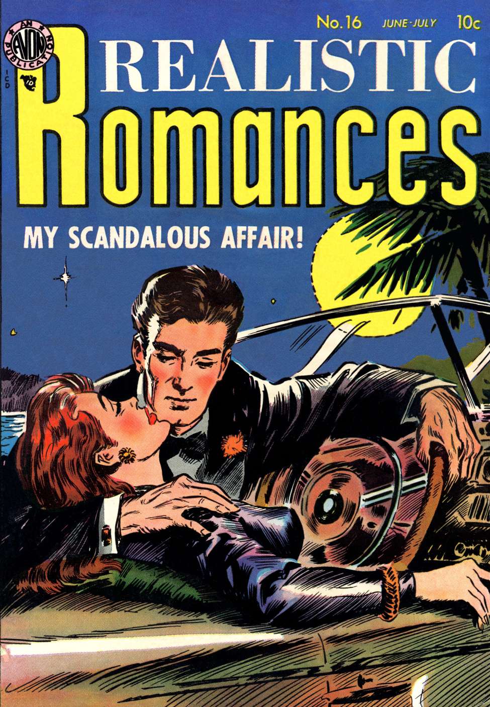 Comic Book Cover For Realistic Romances 16 - Version 1
