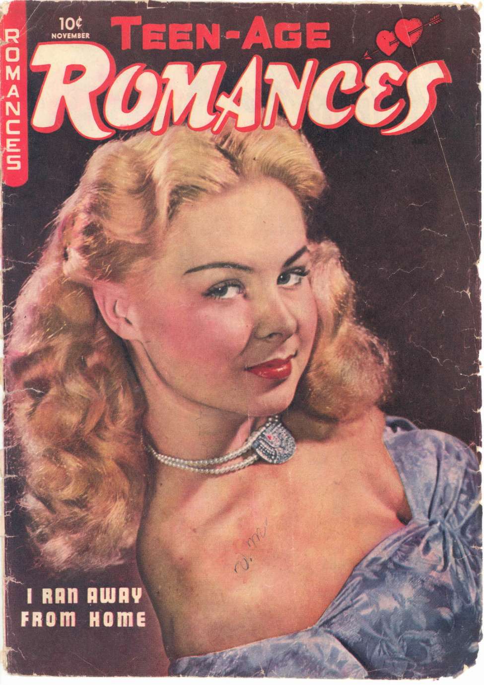 Comic Book Cover For Teen-Age Romances 7