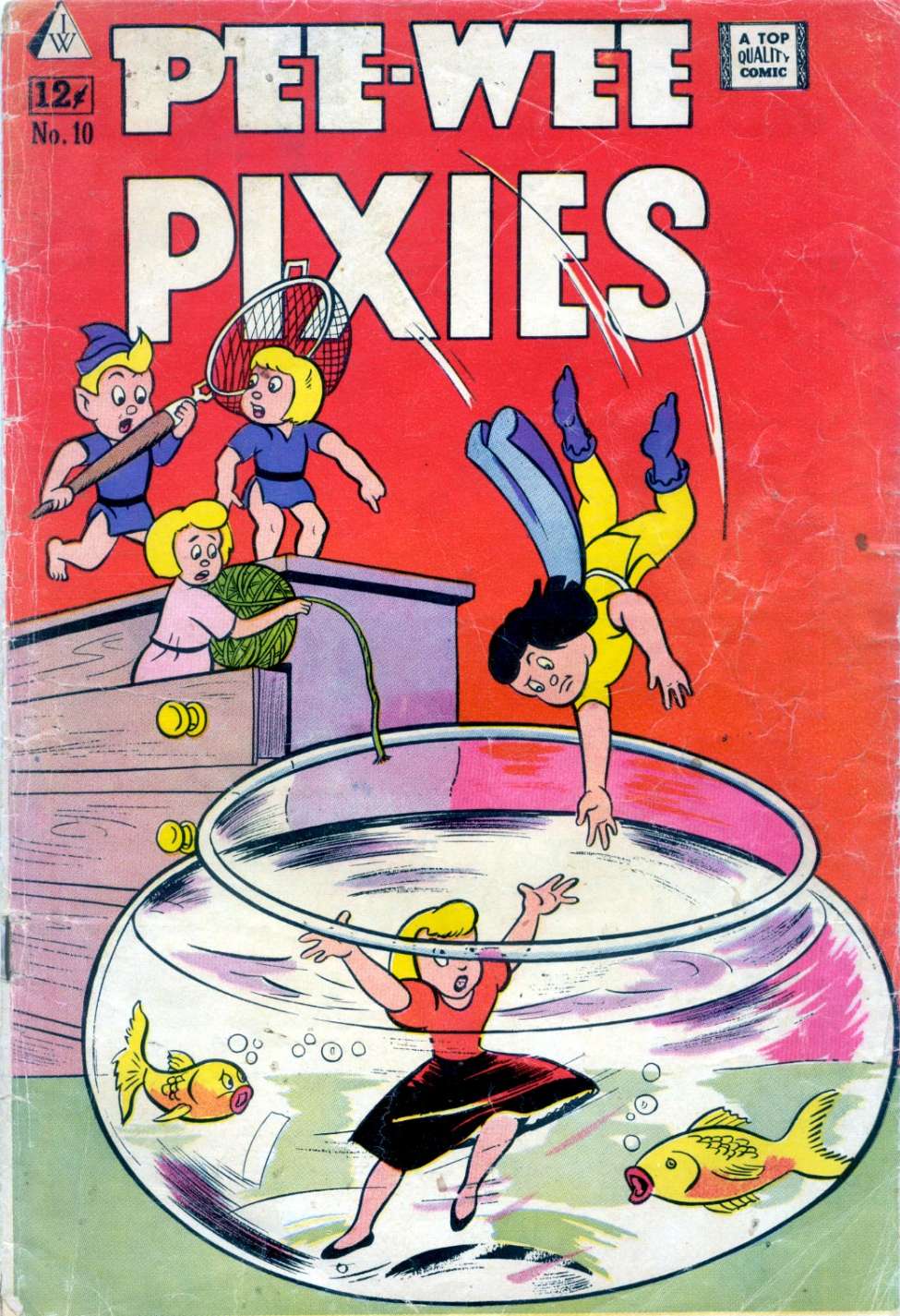 Comic Book Cover For Pee-Wee Pixies 10
