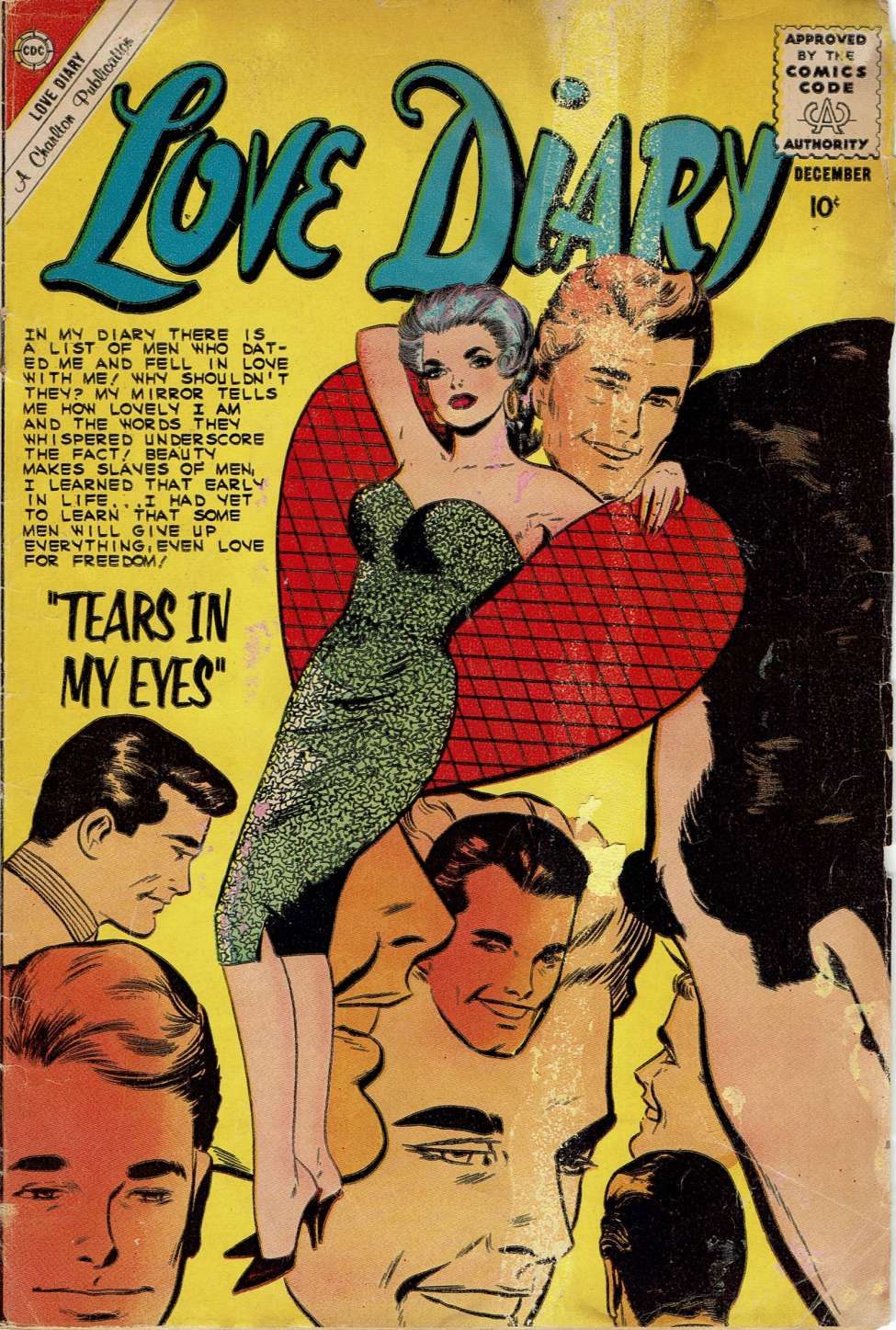 Comic Book Cover For Love Diary 13