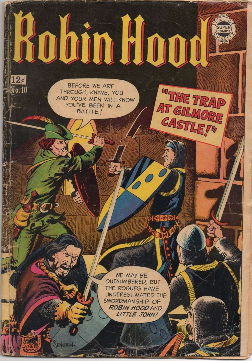 Comic Book Cover For Robin Hood 10