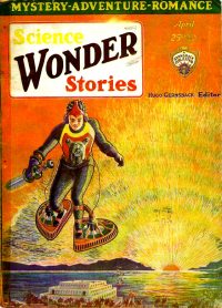 Large Thumbnail For Science Wonder Stories 11 - The Evening Star - David H. Keller