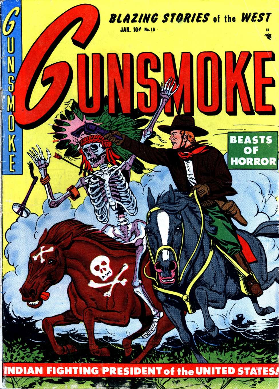 Comic Book Cover For Gunsmoke 16