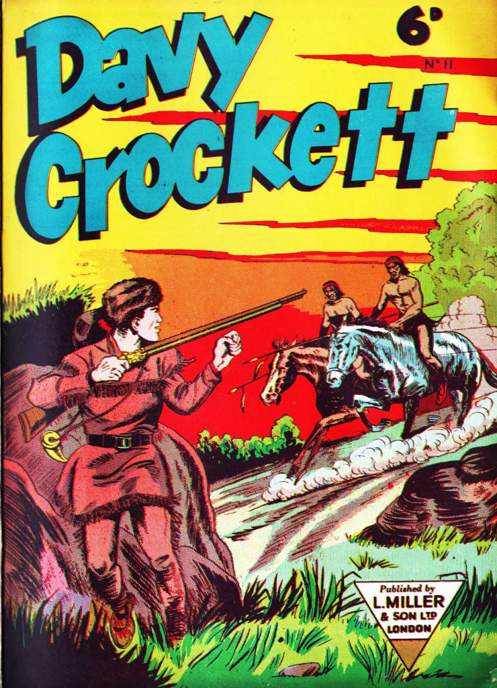 Book Cover For Davy Crockett 11