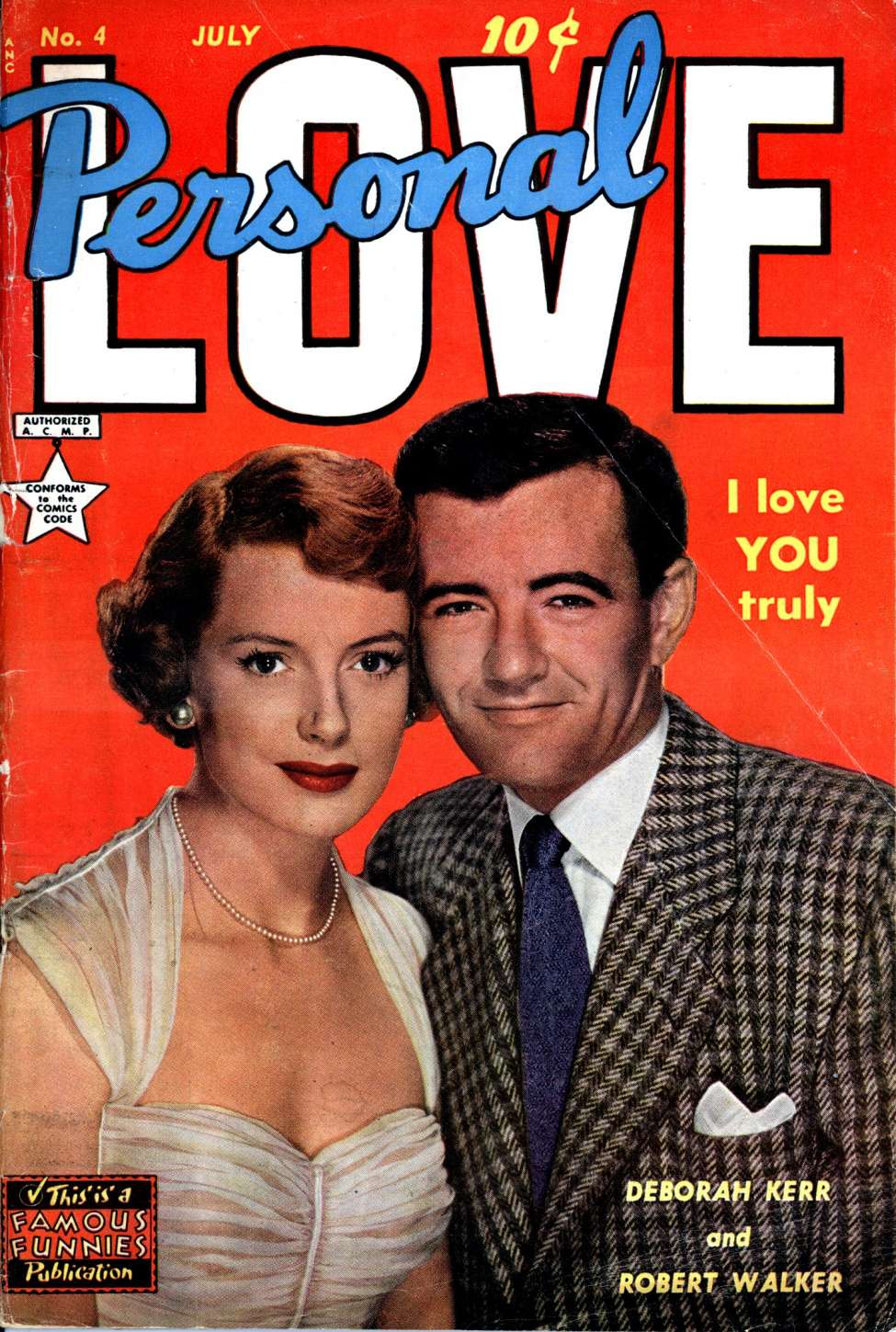 Comic Book Cover For Personal Love 4