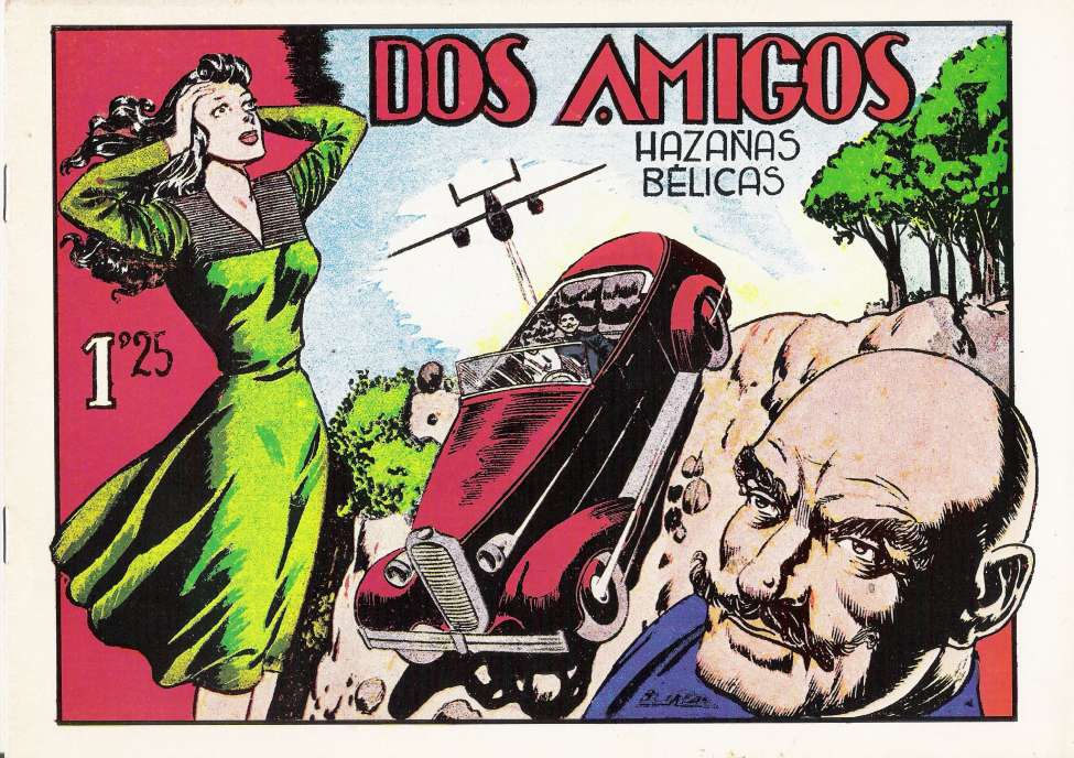 Comic Book Cover For Hazañas Belicas 18 - Dos Amigos