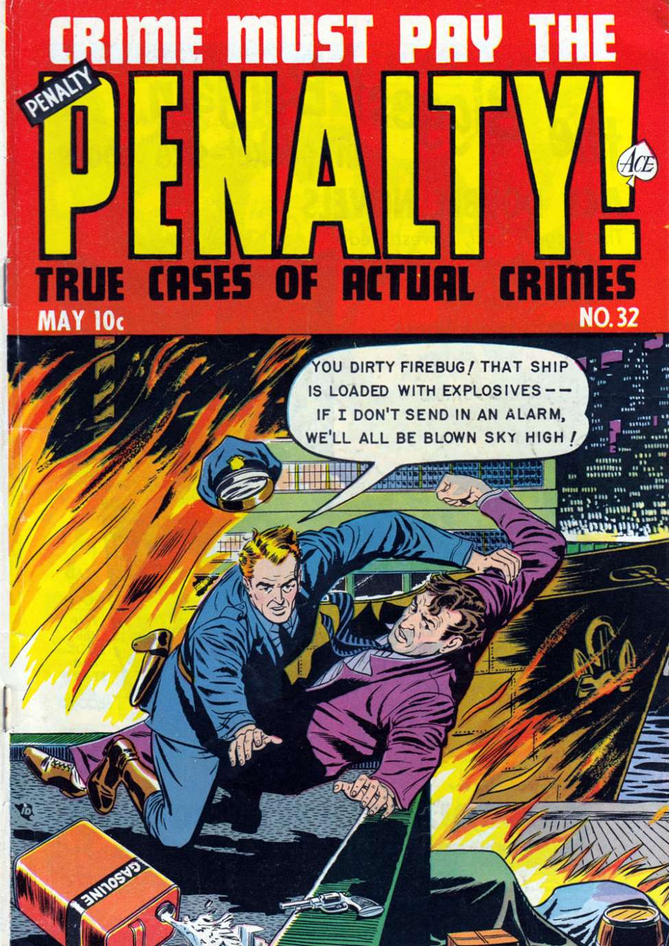 Comic Book Cover For Crime Must Pay the Penalty 32