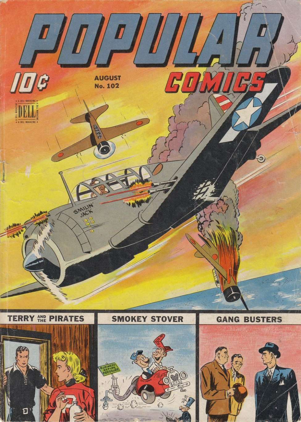 Book Cover For Popular Comics 102