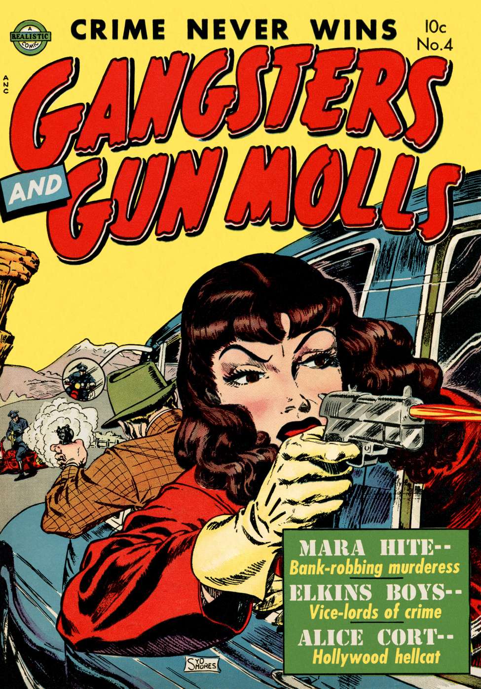 Book Cover For Gangsters and Gunmolls 4