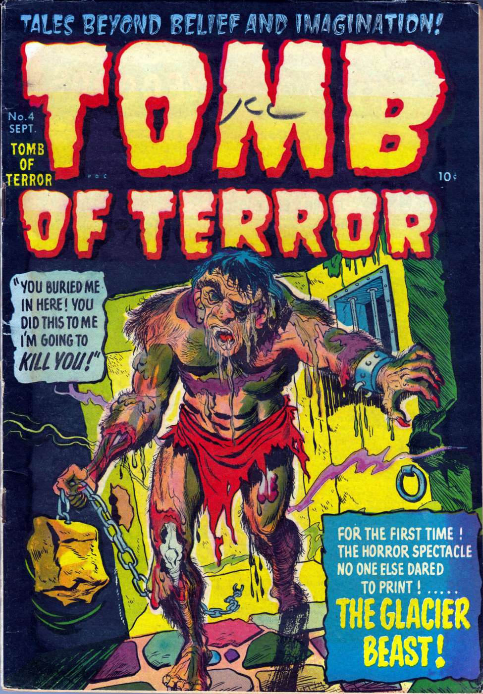 Book Cover For Tomb of Terror 4