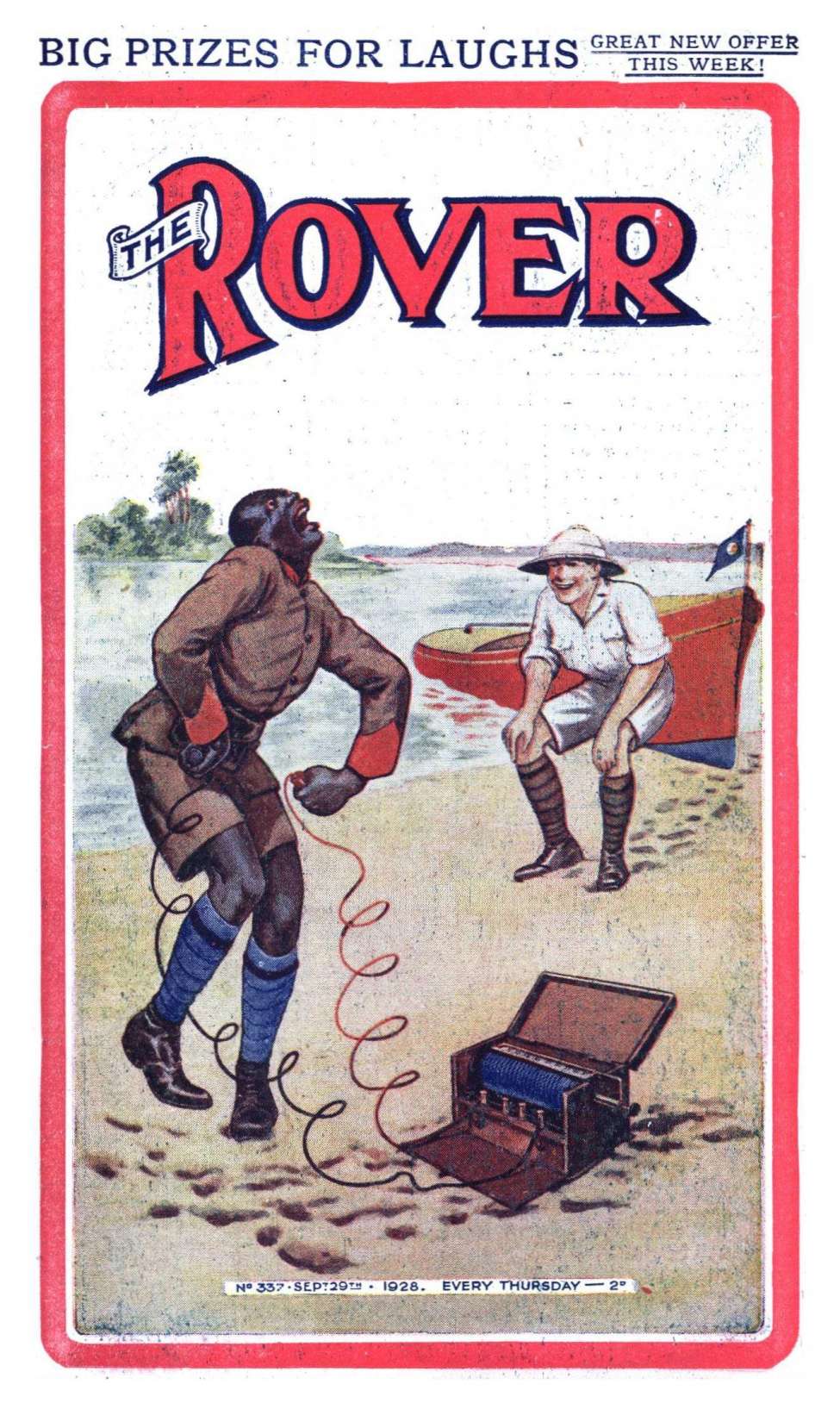 Comic Book Cover For The Rover 337