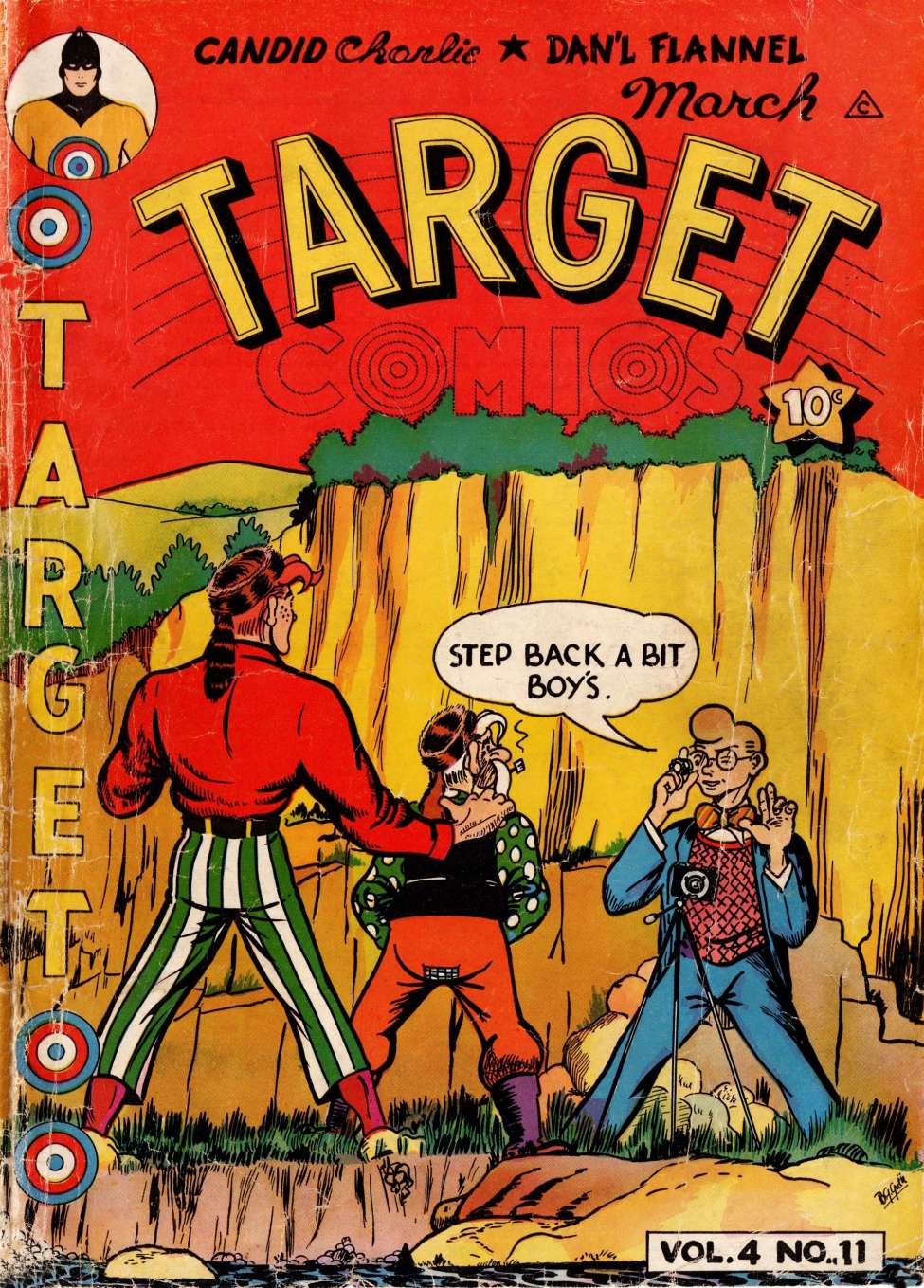 Book Cover For Target Comics v4 11 - Version 2