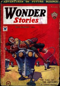 Large Thumbnail For Wonder Stories v5 4 - The Lunar Consul - Sidney Patzer